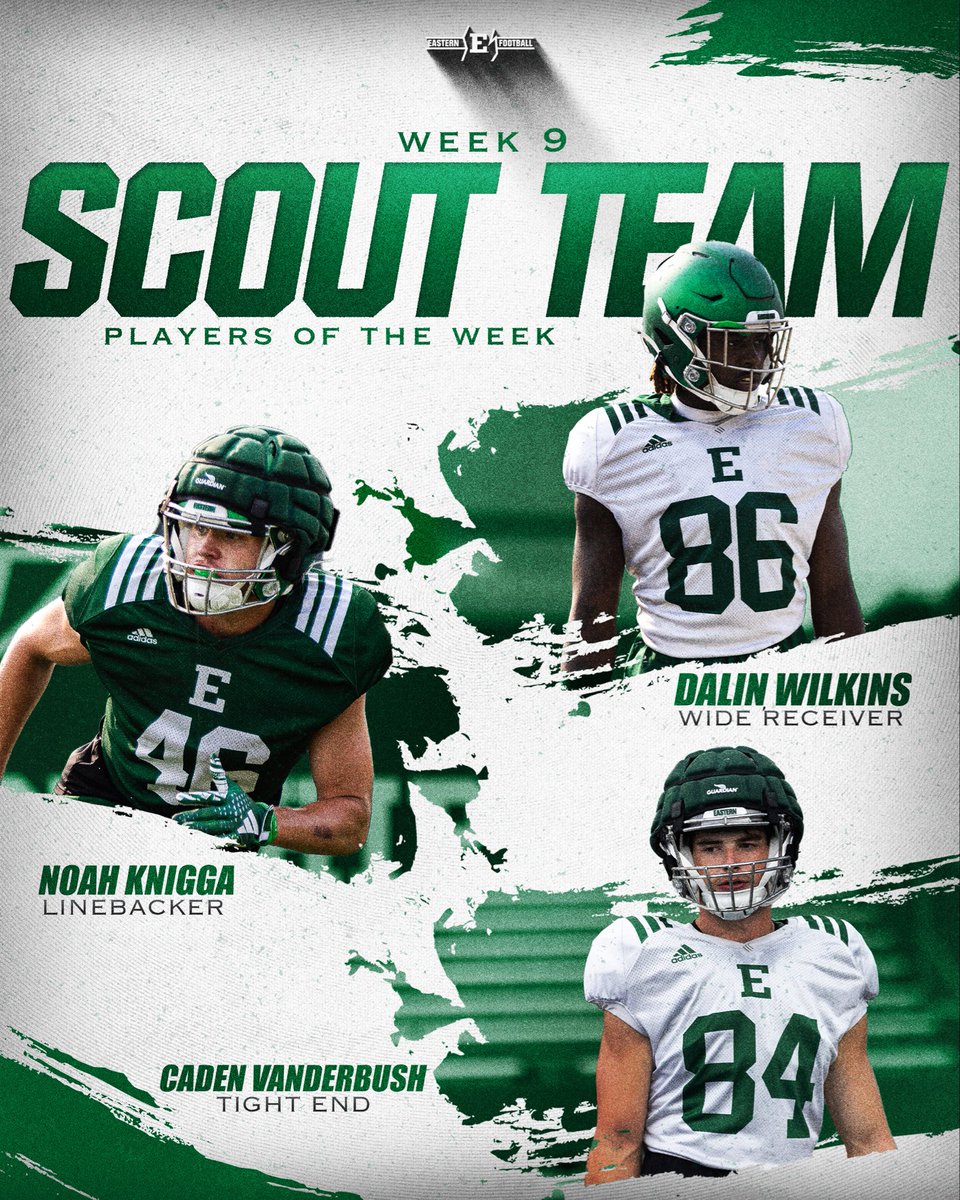 Week 9 Scout Team Players of The Week!

#ETOUGH ⛓️ #TheClimb