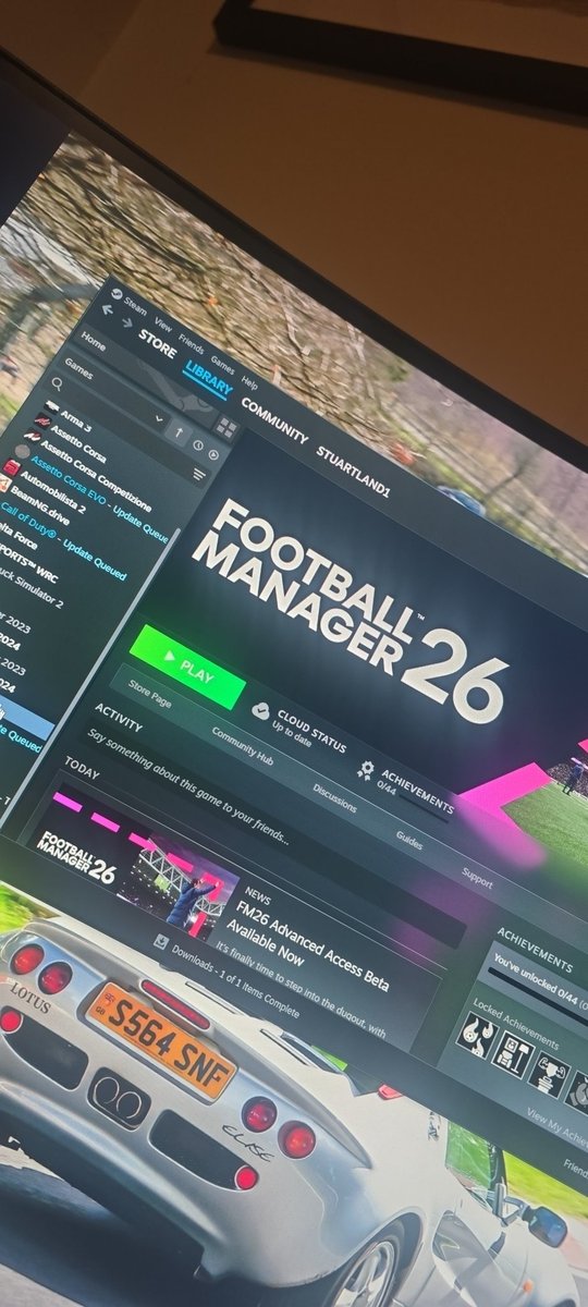 All ready to play in between my stints for the 24hrs le mans this weekend on the sim