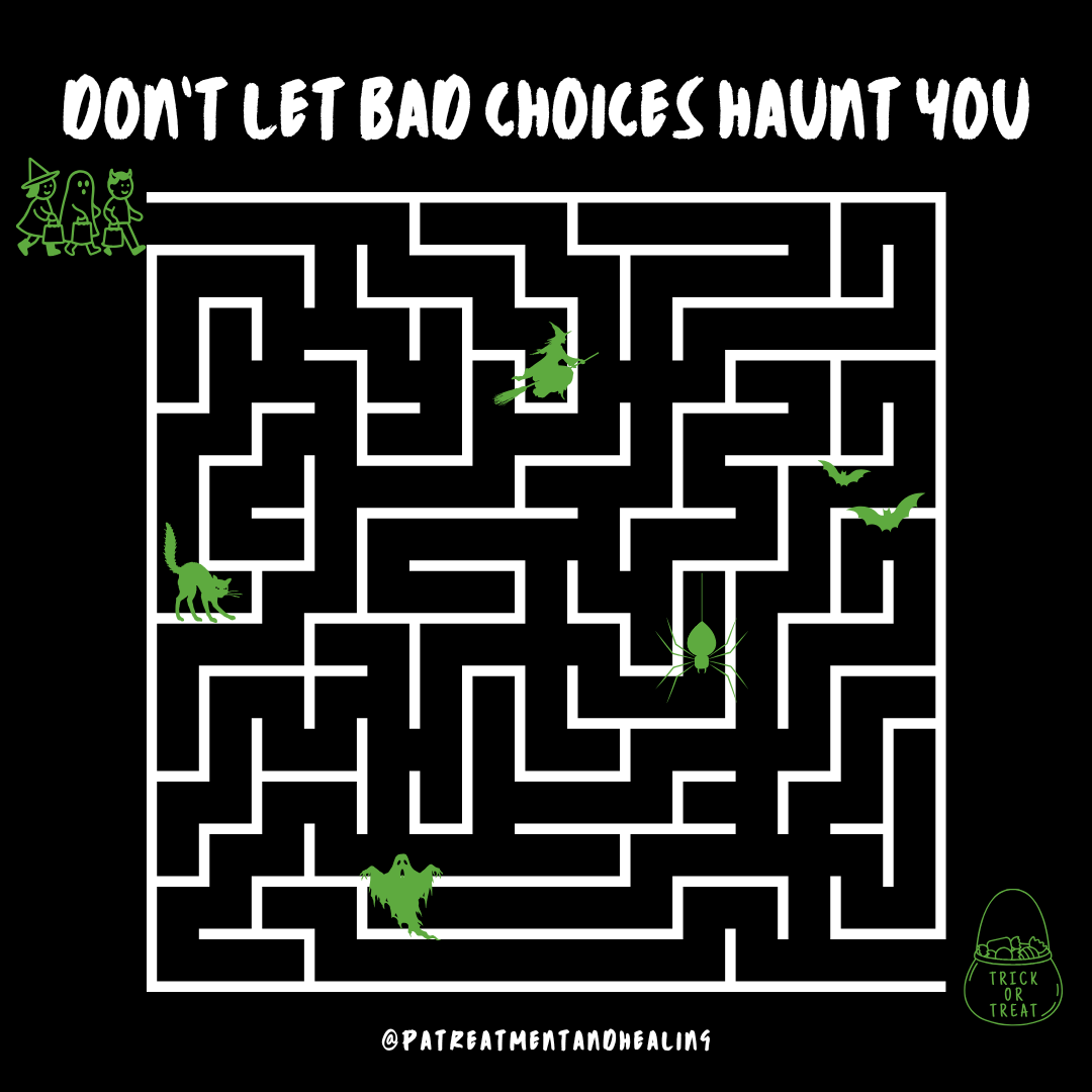 PATH_ToChange's tweet image. Everyone faces choices—some easy, some haunting. 👻

Took a wrong turn? You don’t have to stay stuck with the ghosts of bad decisions. At PATH, we help you find direction when life feels like a maze.

#CreatingaPATHForward #PATHtoHealing #PATHtoSuccess