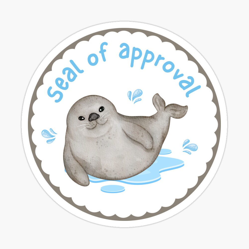 ClickateeStore's tweet image. Does this cute sticker have your seal of approval? 🦭
redbubble.com/i/sticker/Seal…
#sealtober #seal #Stickers #findyourthing #redbubble #approval