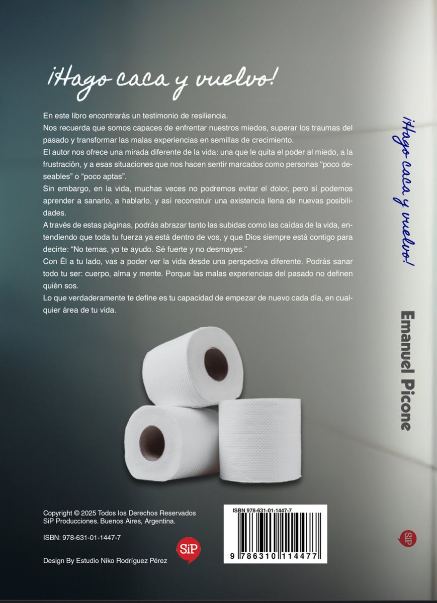 EmanuelPicone's tweet photo. Este libro busca mostrarte que es válido romperse, pero también reconstruirse. Que vale ser débil, que se puede vivir con cicatrices, y que muchas veces sanar no es volver al punto de partida, sino abrazar lo que quedó después del incendio.
Ya disponible en Mercado Libre https://t.co/WEDzc1VrRI
