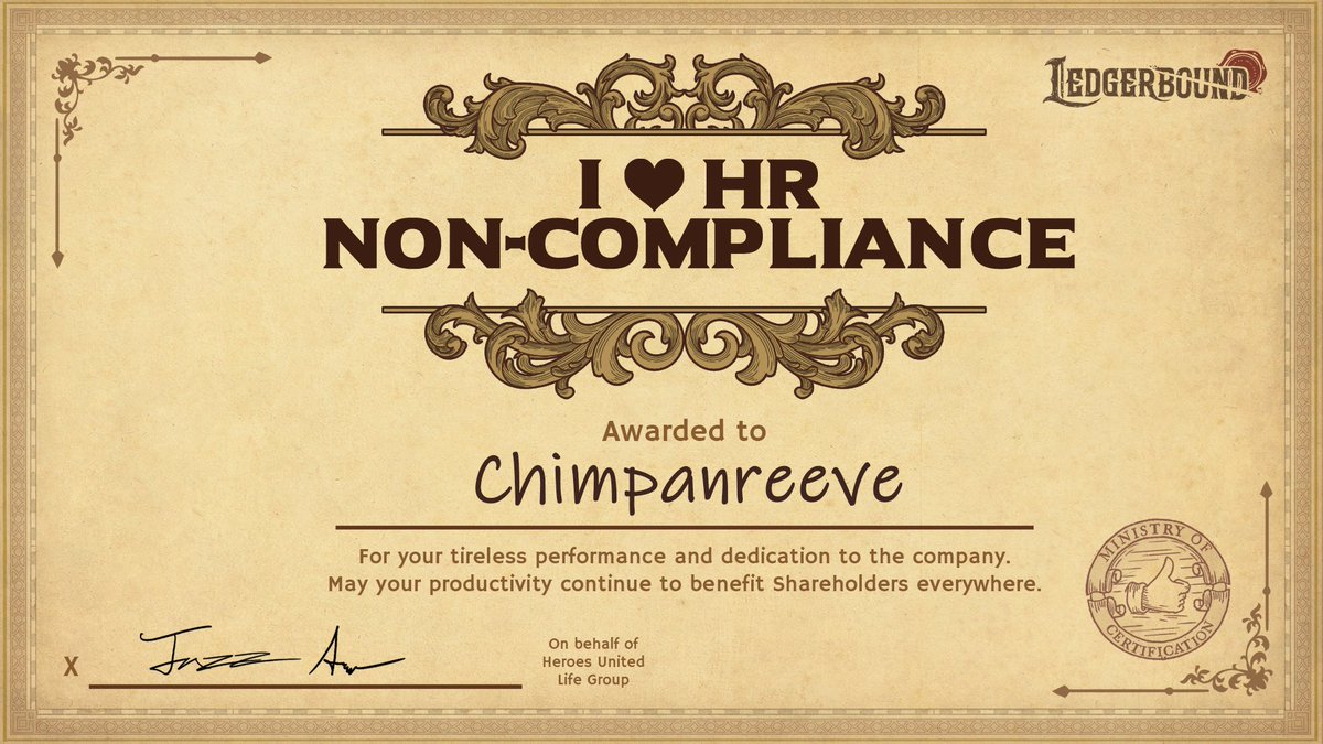 ledgerbound's tweet image. Our productivity during Steam Next Fest was off the charts! We took time this week to celebrate each and every one of our community members for their individual contributions to our demo's success with a custom participation certificate.
#indiedev #indiegamedev