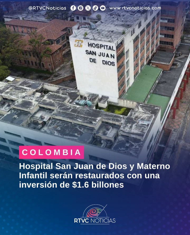 La plata cuando no se la roban alcanza, el gobierno de Gustavo Petro le va a dar vida otra vez al Hospital San Juan de Dios.