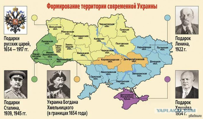 Gennadiy_V1's tweet image. Зеленский снова заявил, что никаких территориальных уступок России не будет

&quot;Мы, ничего не будем дарить России!&quot;

Дарить, ничего не надо. Россия своё заберёт сама.

Подарок Хрущева вернули, осталось вернуть подарки Сталина, Ленина и Русских царей.