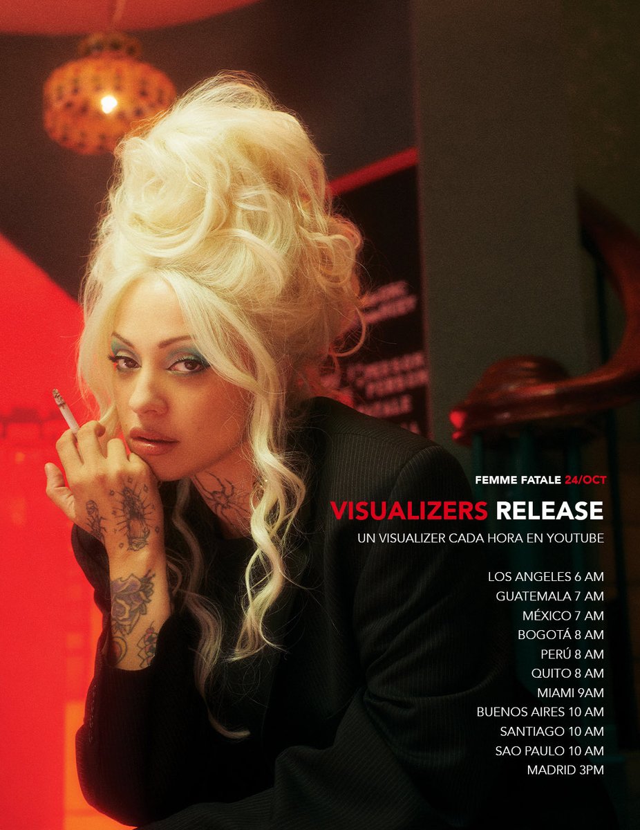 Mañana hay maratón femme fatale 🤍 <a href="/monlaferte/">Mon Laferte</a>