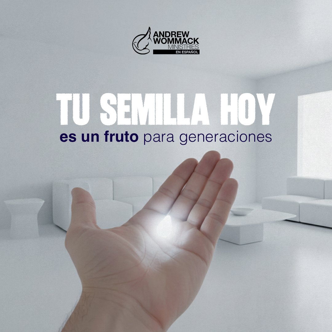 awm_mx's tweet image. Una semilla sembrada en fe nunca se pierde.
A través de tu donativo, el mensaje del Evangelio sigue llegando a quienes necesitan ser alcanzados, consolados y fortalecidos.
🌱 Siembra en lo eterno: bit.ly/4a4V6c8
