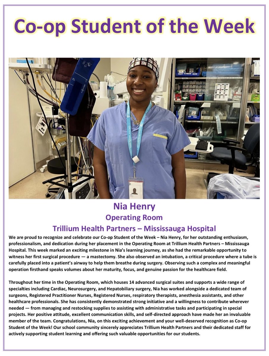 StMartinCSS's tweet image. We fell behind on posting our Co-op Student of the Week, but we still want to congratulate Nia Henry who was named last week and is still doing a wonderful job!