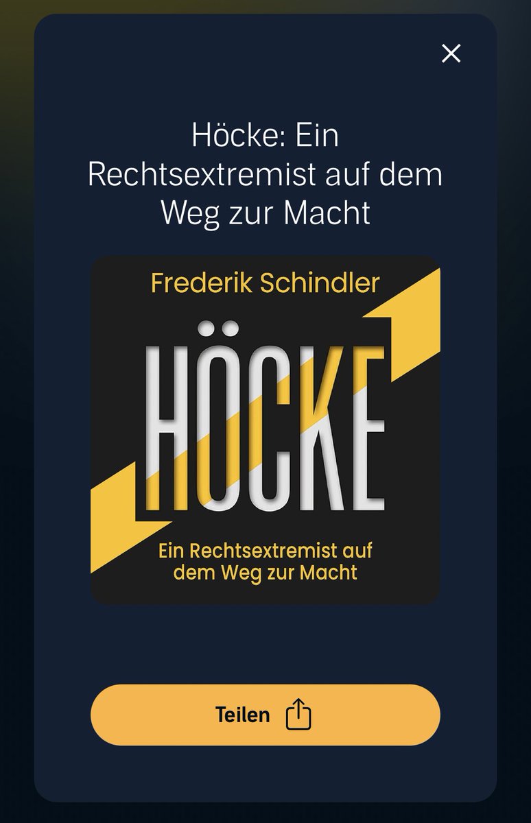 Der Journalist <a href="/FreSchindler/">Frederik Schindler</a> hat ein beachtlich materialreiches Buch über über den AfD-Fraktionsvorsitzenden im Thüringer Landtag und AfD-Landesvorsitzenden, Björn Höcke, geschrieben. Das ist m.E. derzeit die zentrale Publikation, die dessen Aufstieg, Etablierung und Einfluss auf
