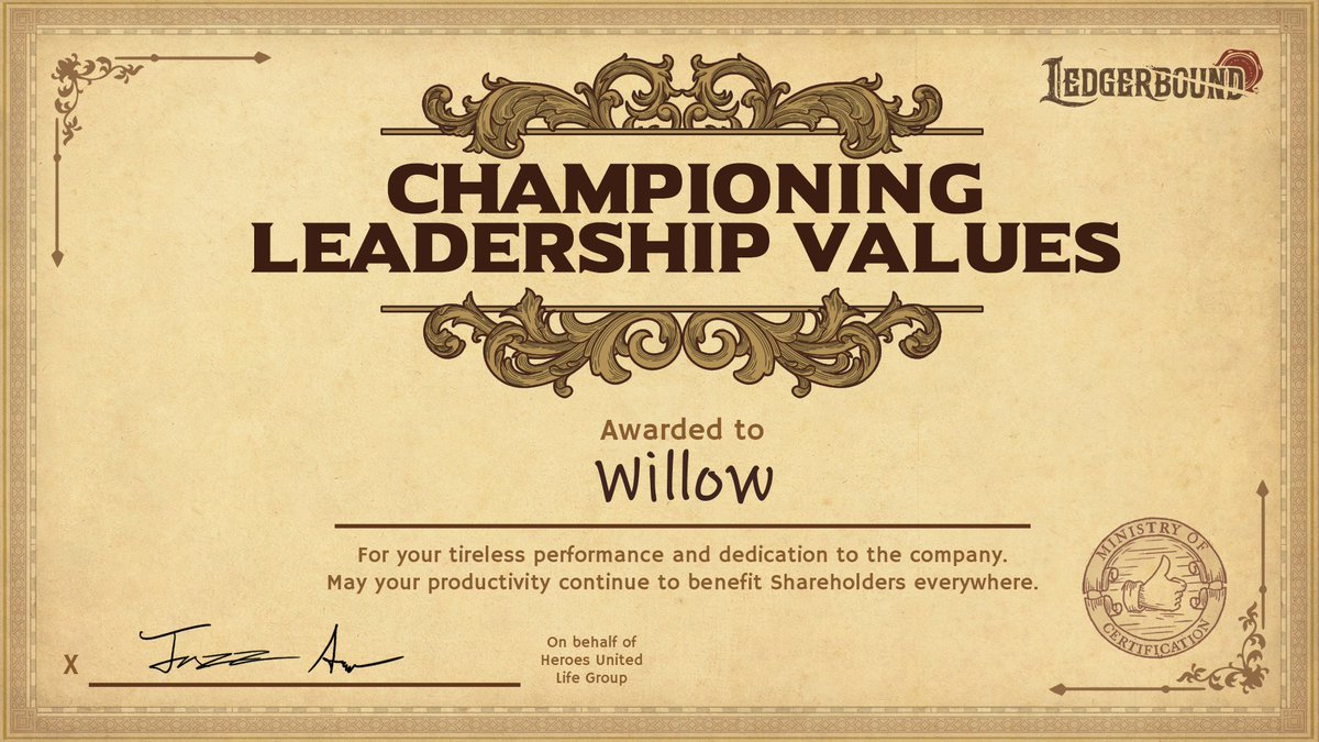 ledgerbound's tweet image. Our productivity during Steam Next Fest was off the charts! We took time this week to celebrate each and every one of our community members for their individual contributions to our demo's success with a custom participation certificate.
#indiedev #indiegamedev