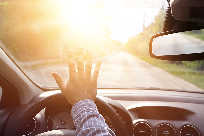 POV you’re driving home in the fall