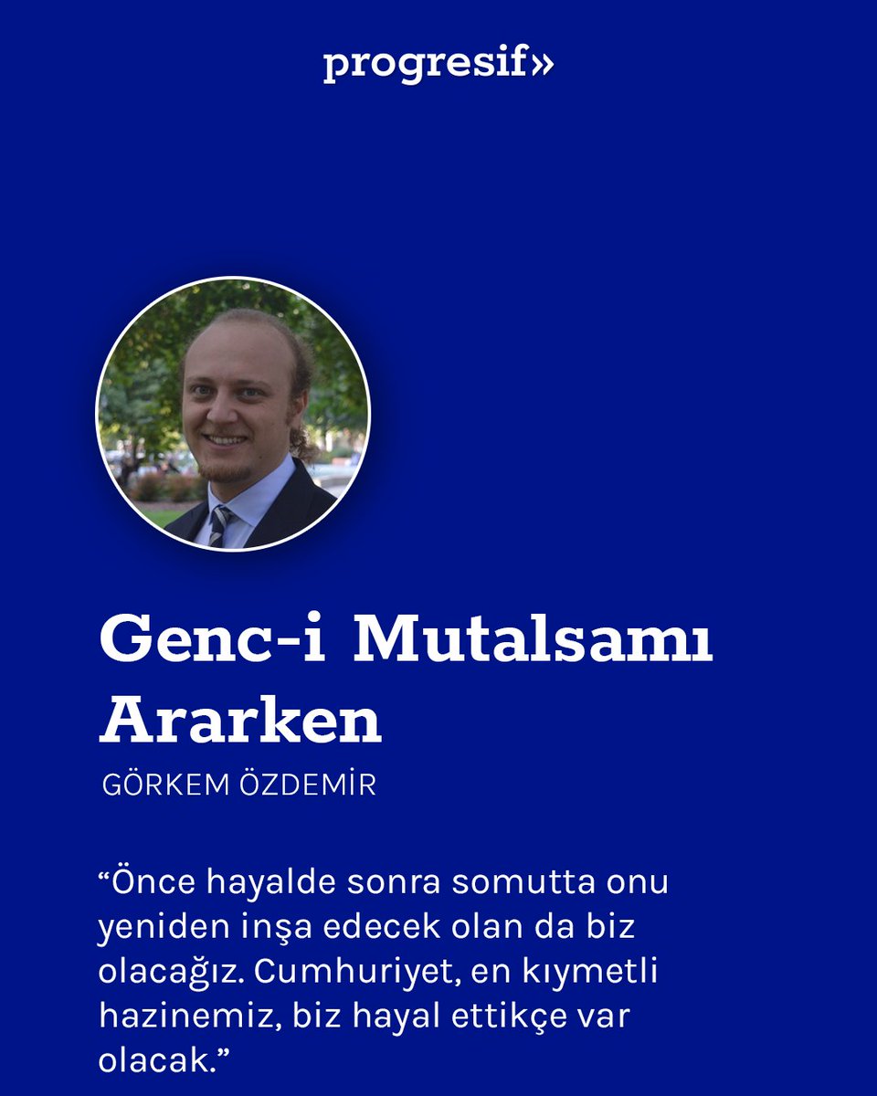 progresiftr's tweet image. "Ama bu yalnızlığımızda yalnız değiliz. Bu düşünceyle bir araya geldiğimiz her yerde kendi hayalimizdeki cumhuriyetin tasvirlerini yazacağız. Bizim gizli hazinemiz bu tükenmeyen muhayyilemiz." (@_gorkem_)
⏬
progresiftr.com/2025/09/28/gen…