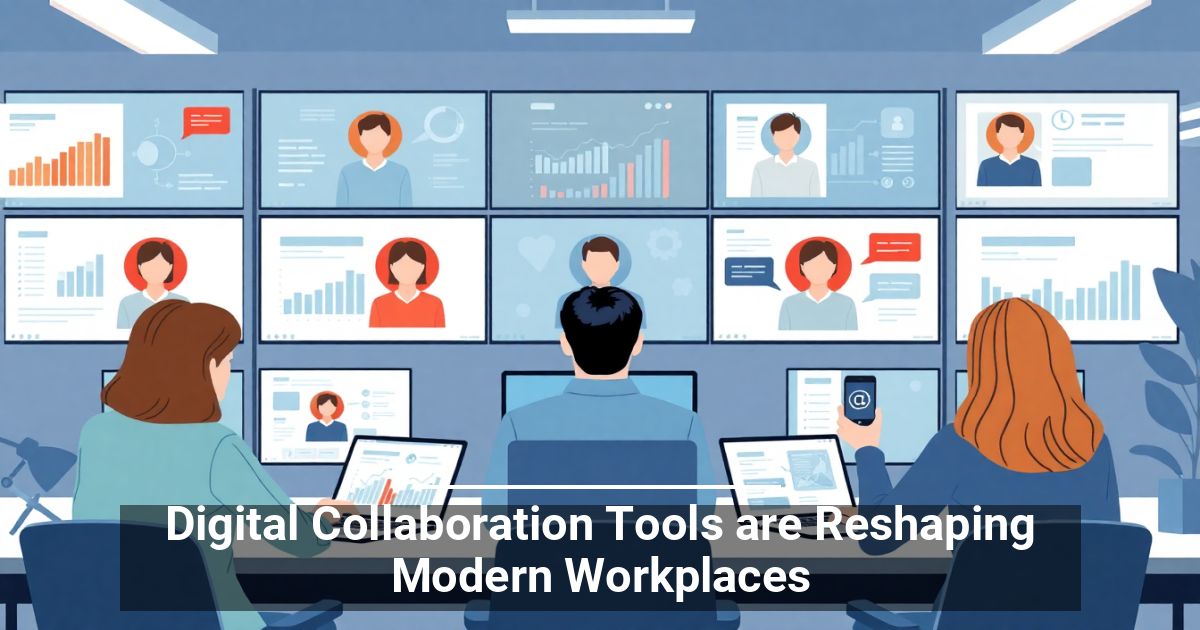 CompunetTech's tweet image. Digital Collaboration Tools are Reshaping Modern Workplaces: Work has fundamentally changed since 2020. As it turns out, the hybrid and remote setups that were initially “temporary” are now a big part of how business gets done. However, […] bit.ly/3L2Oswg