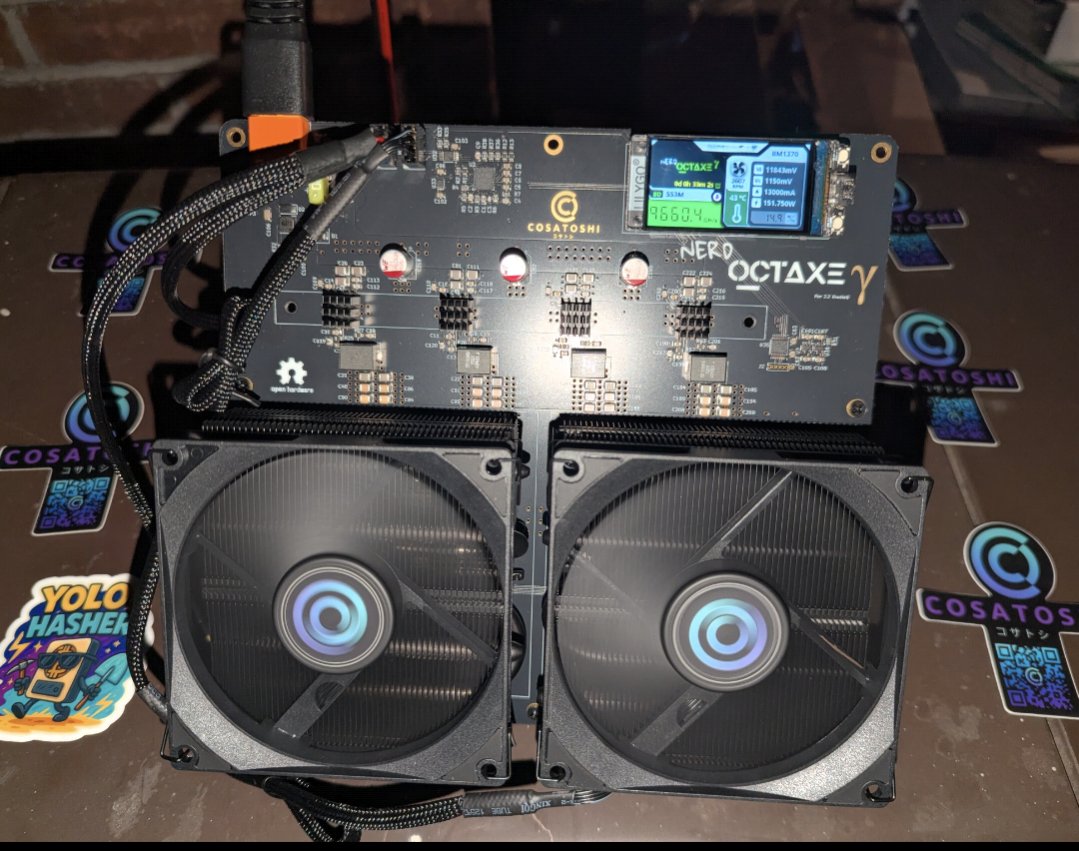 This arrived very sexy and running flawlessly . Thanks <a href="/CoSatoshi821/">Caylon (CoSatoshi)</a> . My permanent lottery ticket on  <a href="/ckpooldev/">Dr -ck</a> 's slot machine has been engaged.