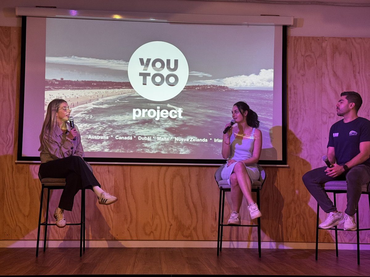 youtoo_project's tweet photo. ¡Gracias, #Barcelona! ❤️

Fue un placer resolver todas vuestras dudas sobre cómo estudiar y trabajar en #Australia.

Y, por supuesto, ¡enhorabuena a las 4 personas que se llevaron premio tan solo por asistir! 🥳

Esperamos veros muy pronto... ¡en Australia! https://t.co/6l4w9nWzW3