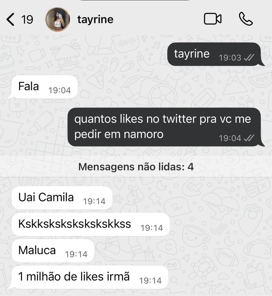 gatamijada's tweet photo. me ajudem amigos https://t.co/zxmwSHSunR