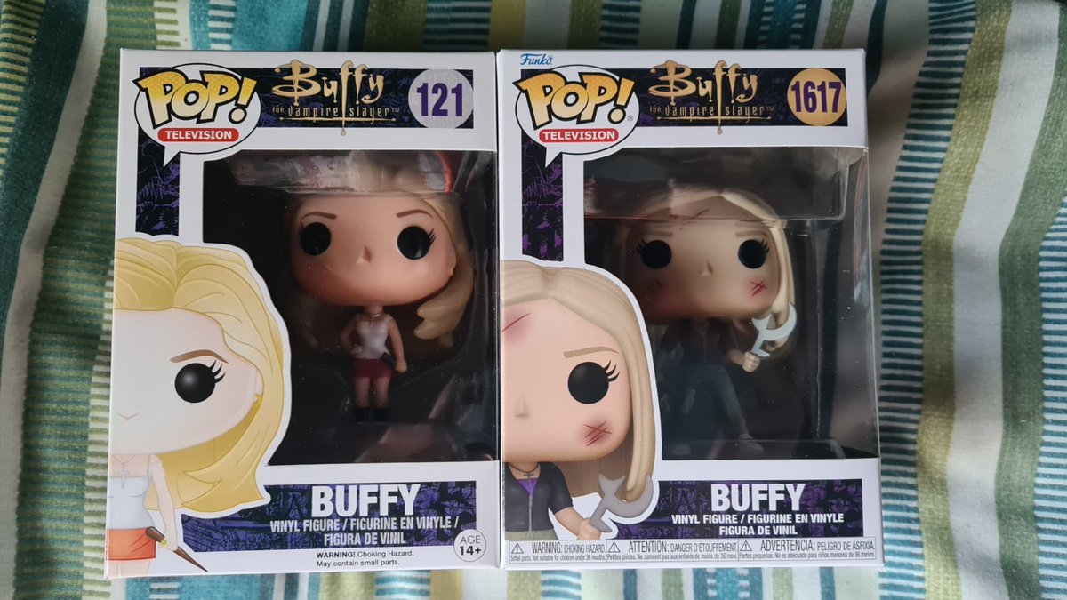 Funkopopenthus3's tweet image. Funko POP! Television Buffy the Vampire Slayer (×2) in very good condition!
Ends Fri 24th Oct @ 8:16pm
ebay.co.uk/itm/2674372785…
#ad #funko #funkopop