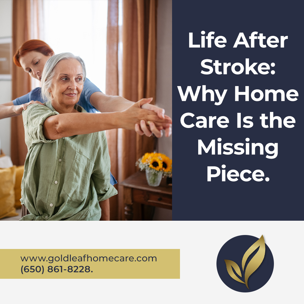 GoldleafHN's tweet image. Recovery doesn’t end when you leave the hospital.
At GoldLeaf, we help stroke survivors rebuild strength, confidence, and independence — one day at a time.

#GoldLeafHomeCare #StrokeRecovery #BayAreaFamilies