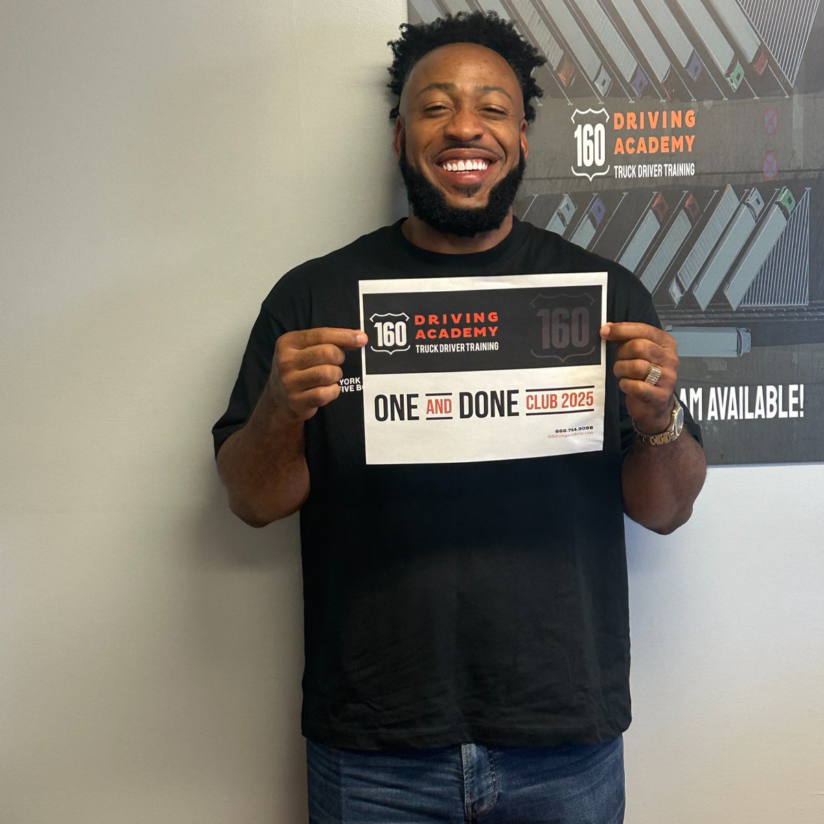 160Driving's tweet image. Some great One-and-Done club members we have been grateful to graduate here at 160 Driving Academy in Pompano Beach.
#160drivingacademy #cdl