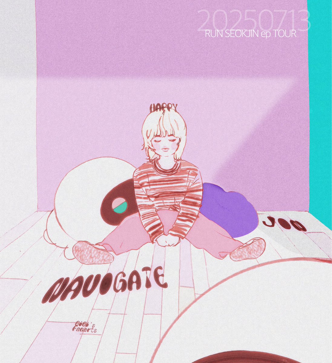 I'm voting #Jin for the #2025MAMAVOTE