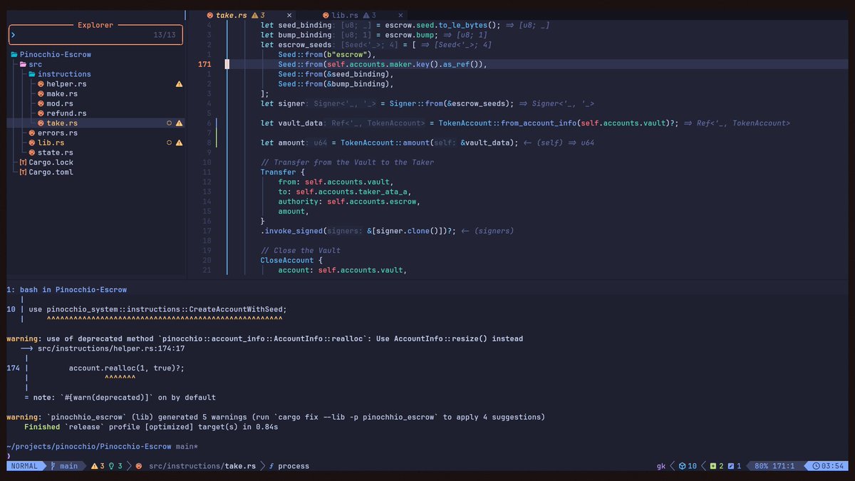 ktan_wolf's tweet photo. hey @NFTtaylor  , thanks man for the quick reply, code compiled without error. https://t.co/dCcUHDoRA3