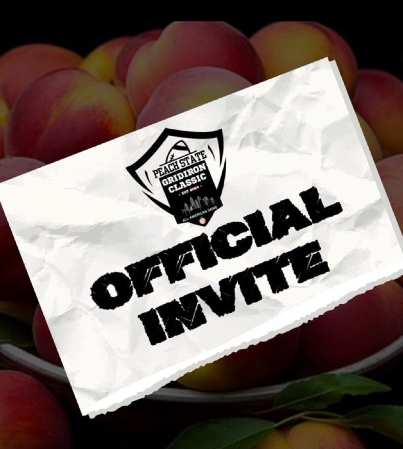 <a href="/CoachDaniels06/">Coach D</a> Thank you for the opportunity to compete in the <a href="/PSGC2024/">🍑Peach State Gridiron Classic All-American Game🍑</a>