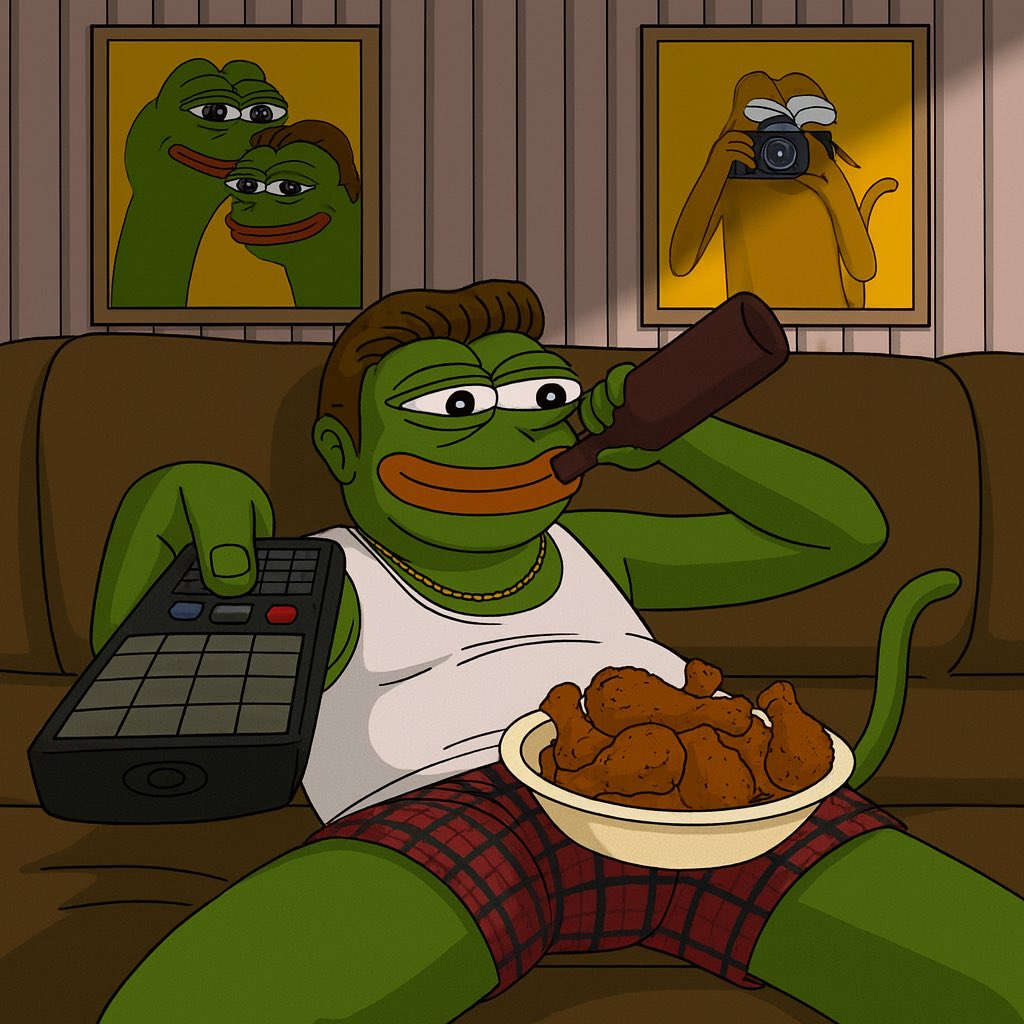 just another day being the most green coin on pulsechain ⛓️‍💥 

$PEPE 🐸