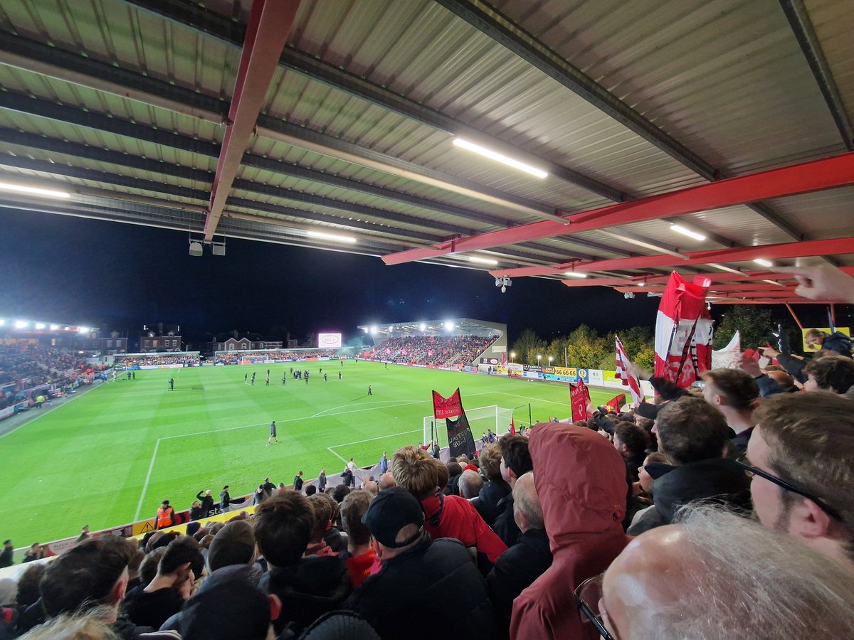 Sensational! In control throughout. SJP rocking, incredible atmosphere. Oh yeah, the county is still ours too... 🔴⚪️ #ECFC