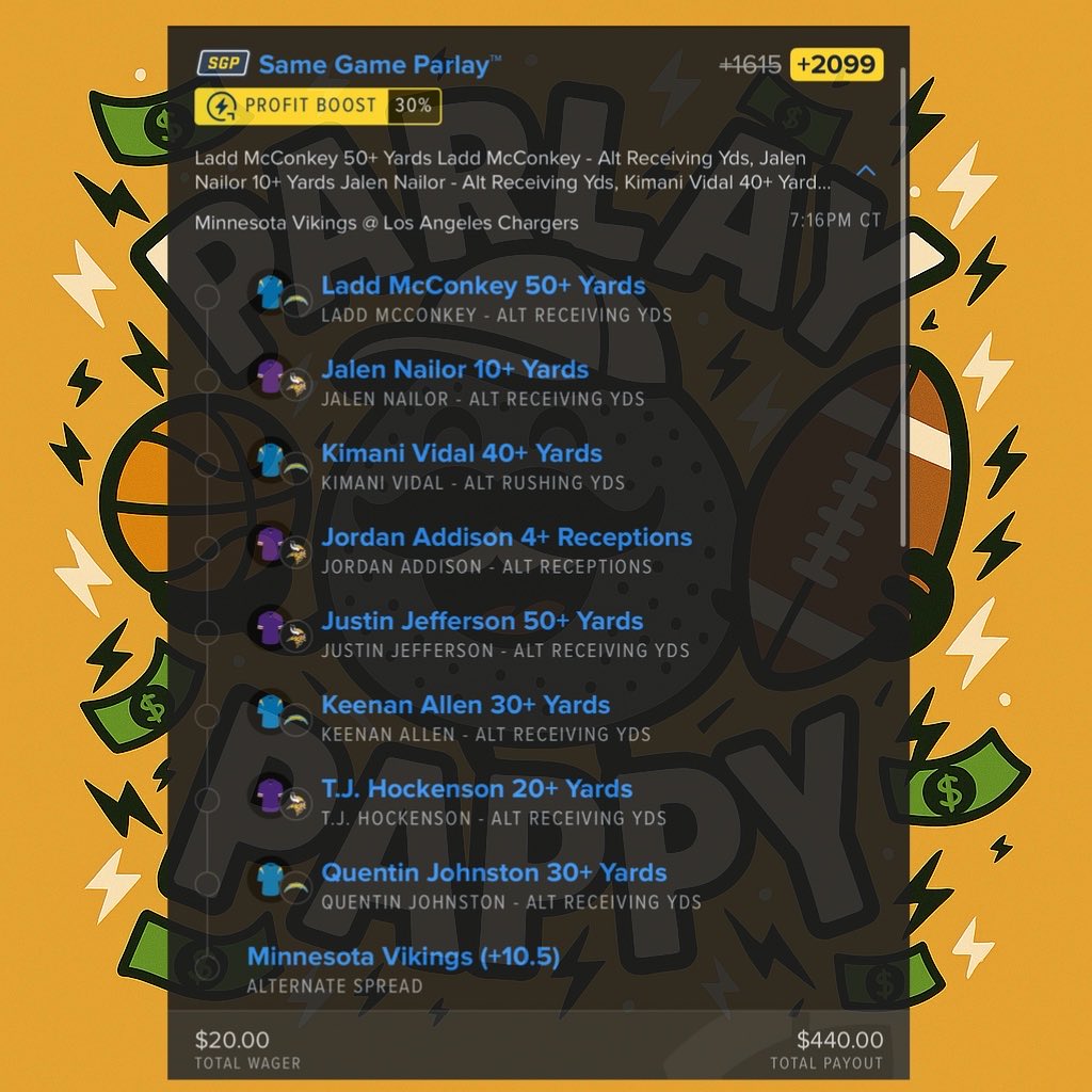 ParlayPappy's tweet photo. @SmartPlaysDaily https://t.co/eYh0bBFarK