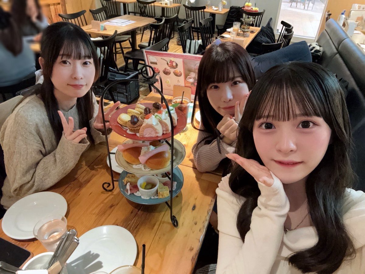 仲良しさんと遊んだよ〜🍰🫖