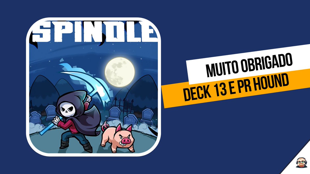 40taoGames's tweet image. 💀 Valeu demais, @Deck13Spotlight e @pr_hound!
Recebi a key do game Spindle.
Muito obrigado pela parceria
#Spindle #NintendoSwitch #IndieGame #40taogames