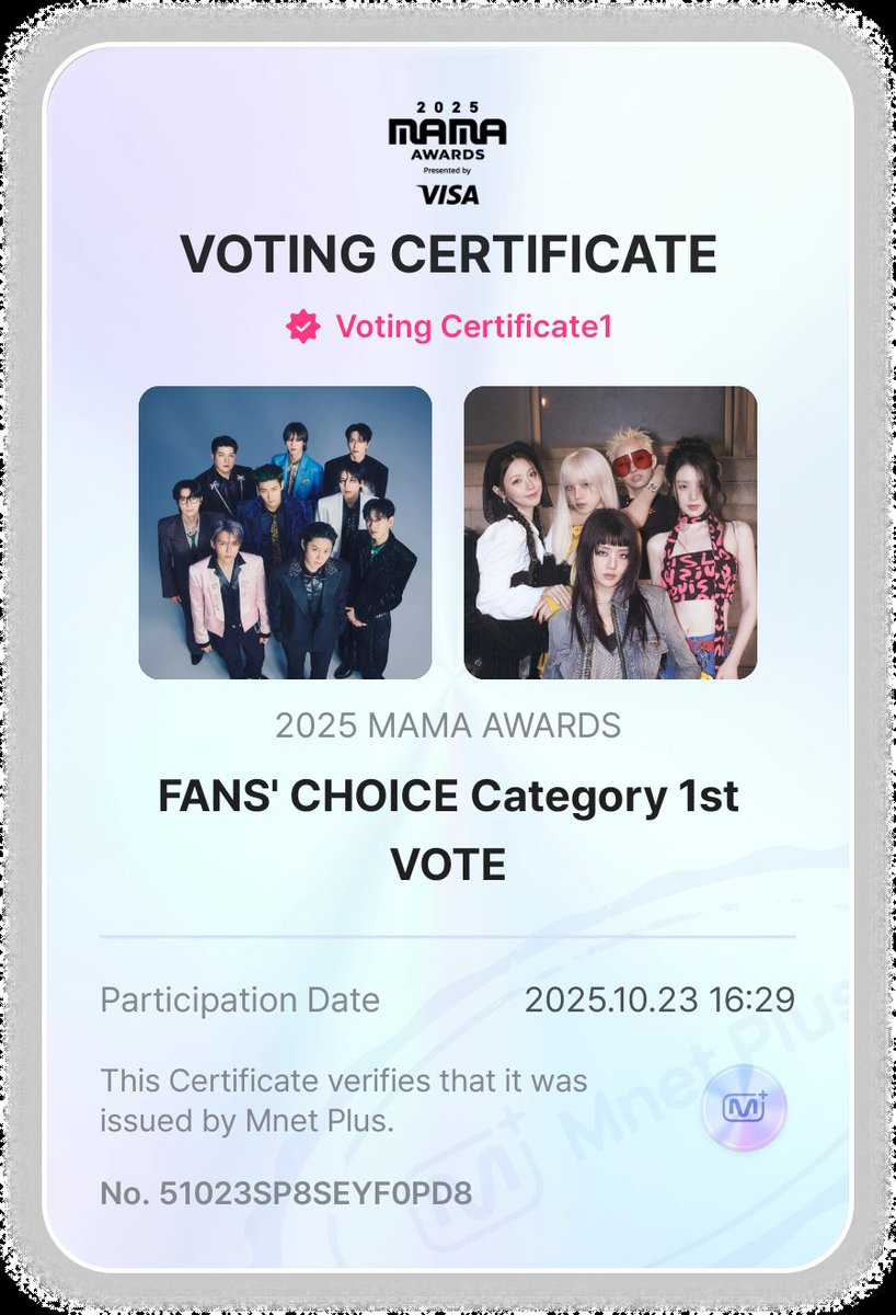 Y uds., ¿ya votaron?

I vote for #SUPERJUNIOR on #2025MAMAVOTE

<a href="/SJofficial/">SUPER JUNIOR</a>