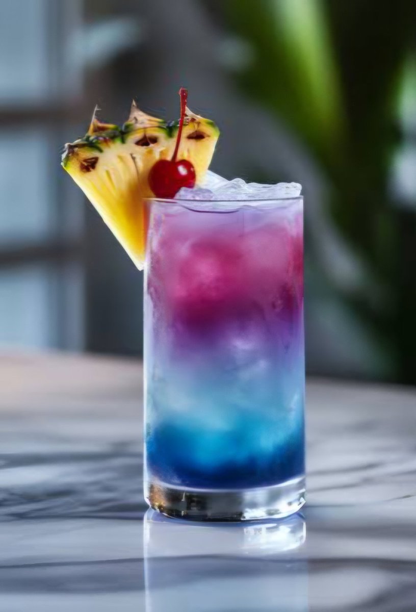 VnyxiVT's tweet image. VTuber vs. Alcohol 

Purple Paradise Punch! 🍸🍍
🎨: #CthulhuLel 💘