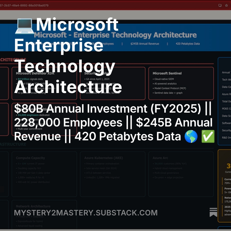 Priya_0608's tweet image. 💻Microsoft Enterprise Technology Architecture  open.substack.com/pub/mystery2ma…