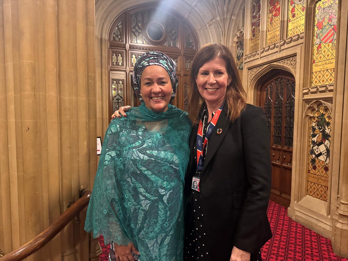 Great meetings with <a href="/JennyChapman/">Jenny Chapman</a>, UK Minister for International Development and Africa and Katie White, UK Minister for Climate.

The UK’s leadership is vital to advance the #SDGs.

Let’s keep the UK–UN partnership strong and deliver for people and planet.