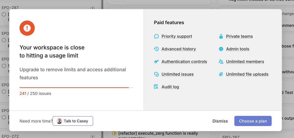 idanbeck's tweet image. Why would I pay to remove @linear &apos;s best feature?