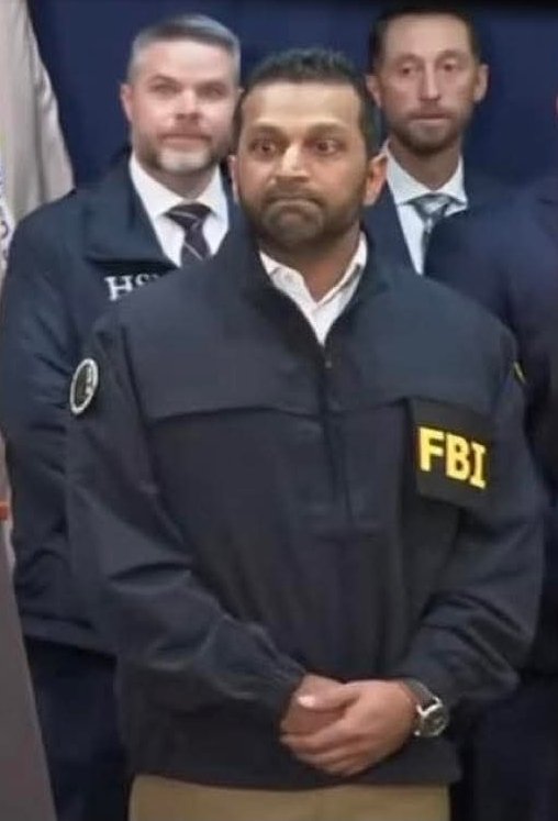 Me: Hey Patel... Anything but the Epstein files huh??

Kash Patel: YUP!!