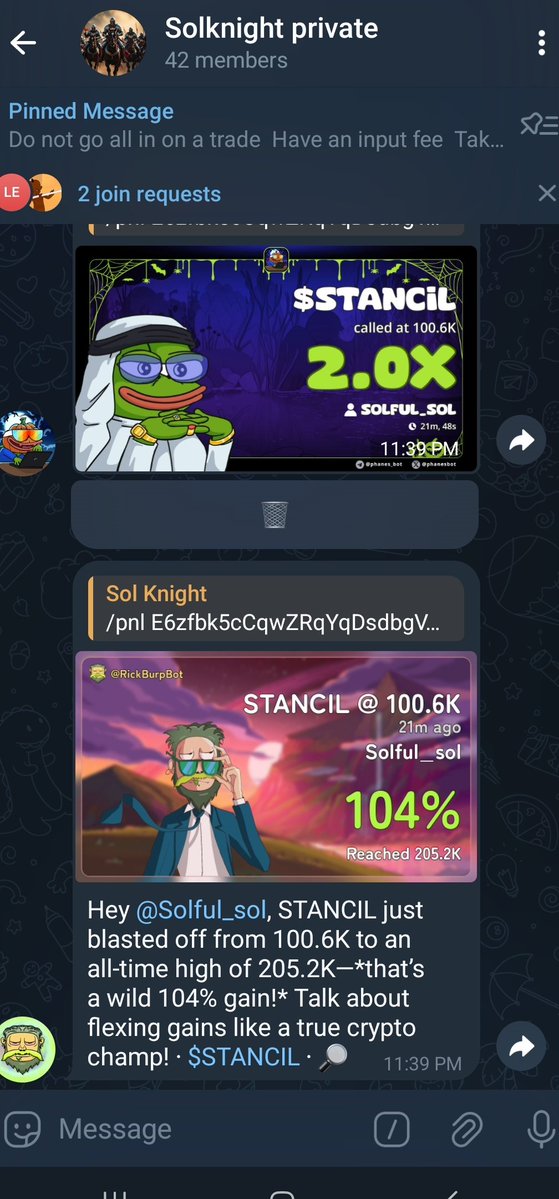 2x 

$STANCIL 

/pnl E6zfbk5cCqwZRqYqDsdbgVG3kLoWXXjQDSG22UpApump

Tg members printing 

#Solana #Memecoin