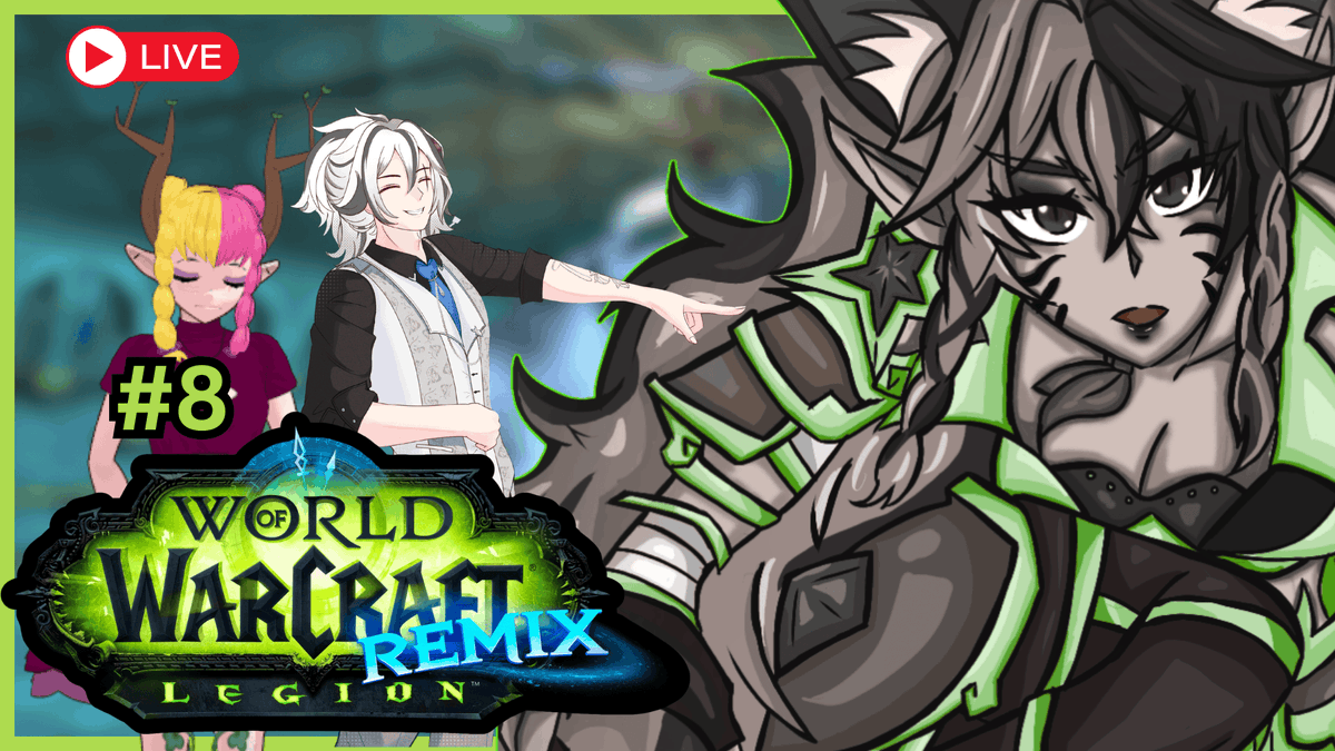 I'll be playing Legion Remix with <a href="/HikaruKamiVT/">Hikaru Kami | 🔖 | ⚔️Avalon</a> and <a href="/JunebugsDragons/">🦎June-Junebug-Junebuggle🌿</a> tonight (probably) - I'll be live in around 30 minutes from now! 

YOU WANT TO COME WATCH ME. YOU KNOW YOU DO.

🔴: youtube.com/live/ilAPZP3tz…
🟣: twitch.tv/KiljoVT

#Vtubers #VtuberEN #LegionRemix