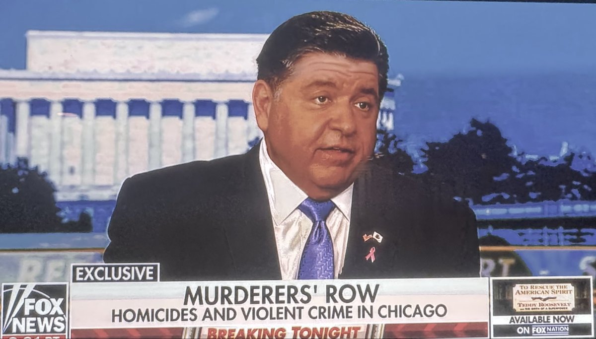 SebGorka's tweet photo. How utterly disappointing. 

@BretBaier was just completely owned by this prevaricating oxygen thief. 

Shows him the stats on Chicago being the No. 1 murder capitol in America and @GovPritzker says “we’re not even in the top 30,” as he calls @ICEgov Nazis. 

Zero push back. https://t.co/XG7uNMbTKe