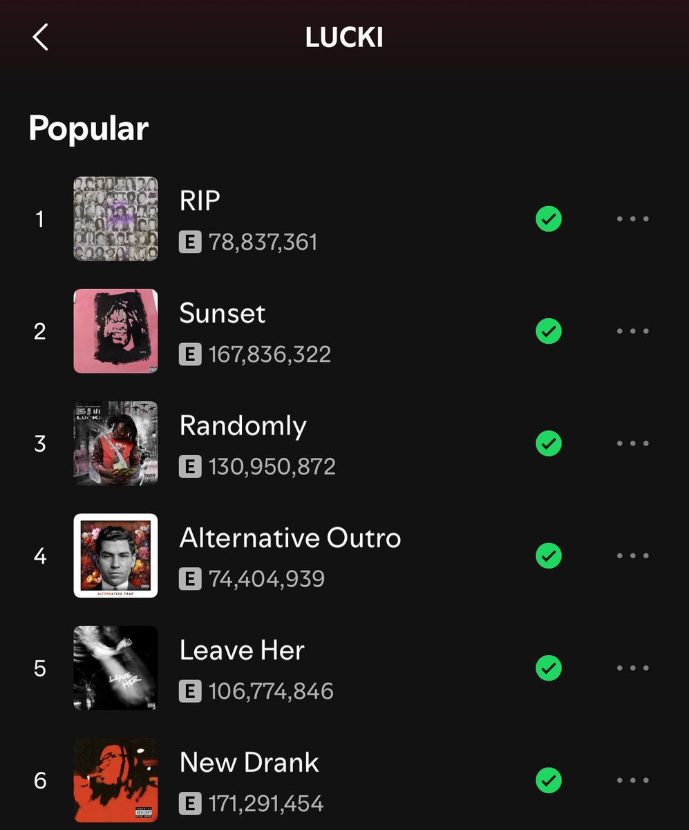 you know you've always been a solid artist when all your trending songs are from different eras