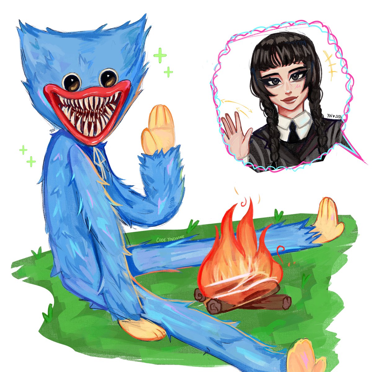 YinDivin3's tweet photo. #FortniteArt 🩵🖤 https://t.co/zQtZeDJoIb