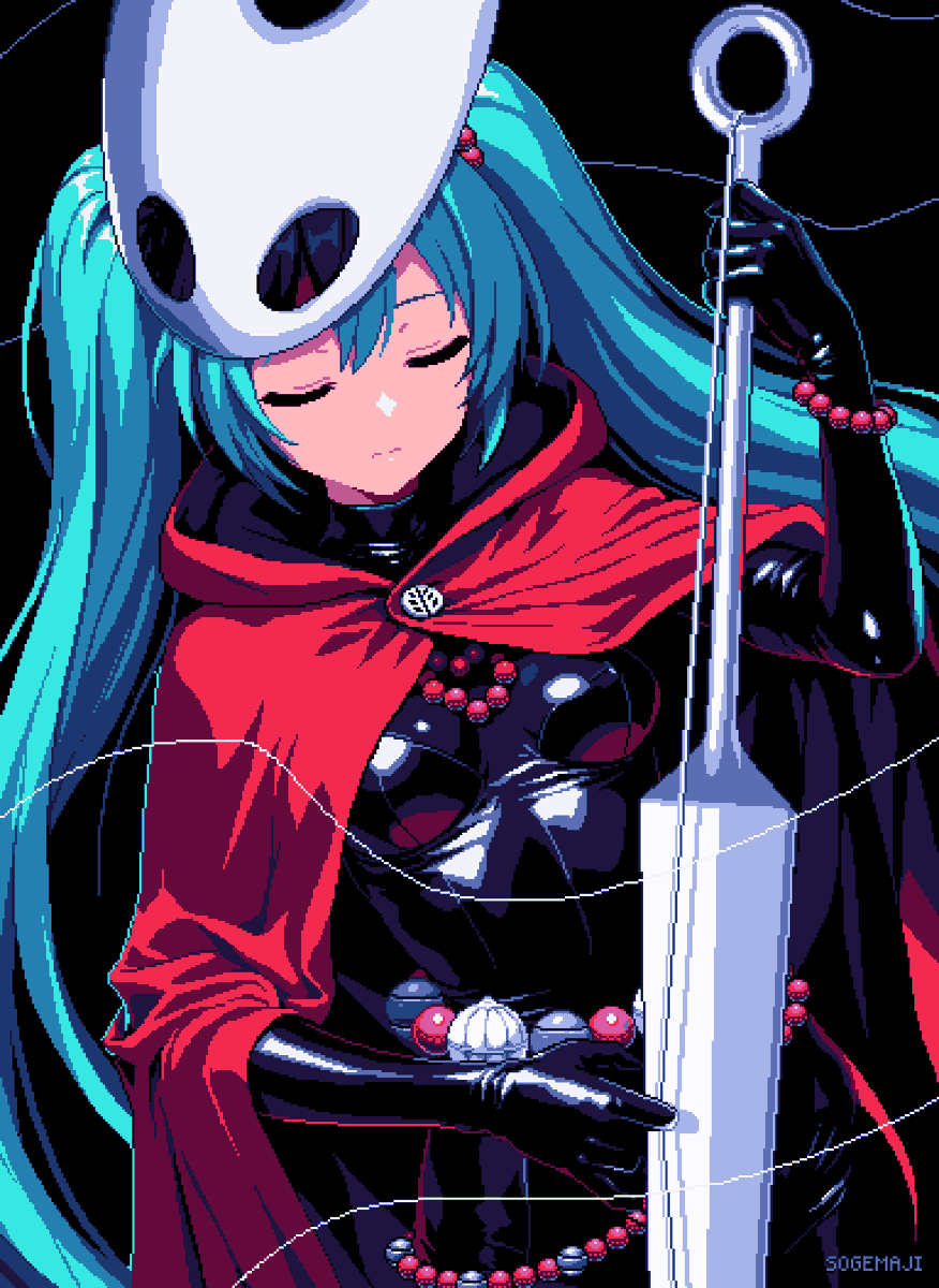 sogemaji's tweet photo. #silksongfanart #HatsuneMiku https://t.co/Z72JzKwrSt
