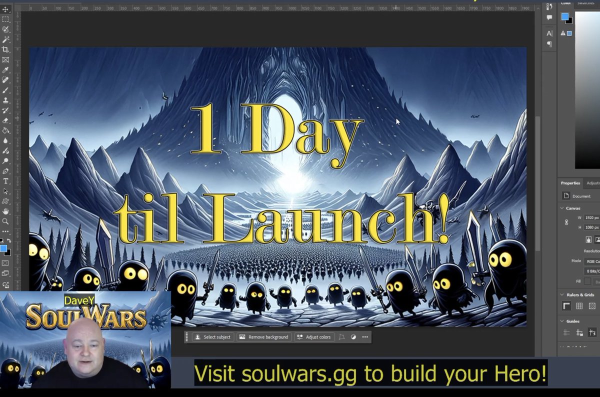 WIN 50K $SoulWars ⚔️
🎮 ONE Word to Describe our Dev <a href="/the_davey/">DaveY</a> 👇

The comment with the most likes + shares + 5 warrior tags, will win 50K $SOULWARS 💰 <a href="/Drzcrypt_/">Drzcrypt🥷</a>  will be keeping tabs. 

⏰ Live for the next 24 hours, starting now...

Who is <a href="/the_davey/">DaveY</a>?
The ultimate game dev -