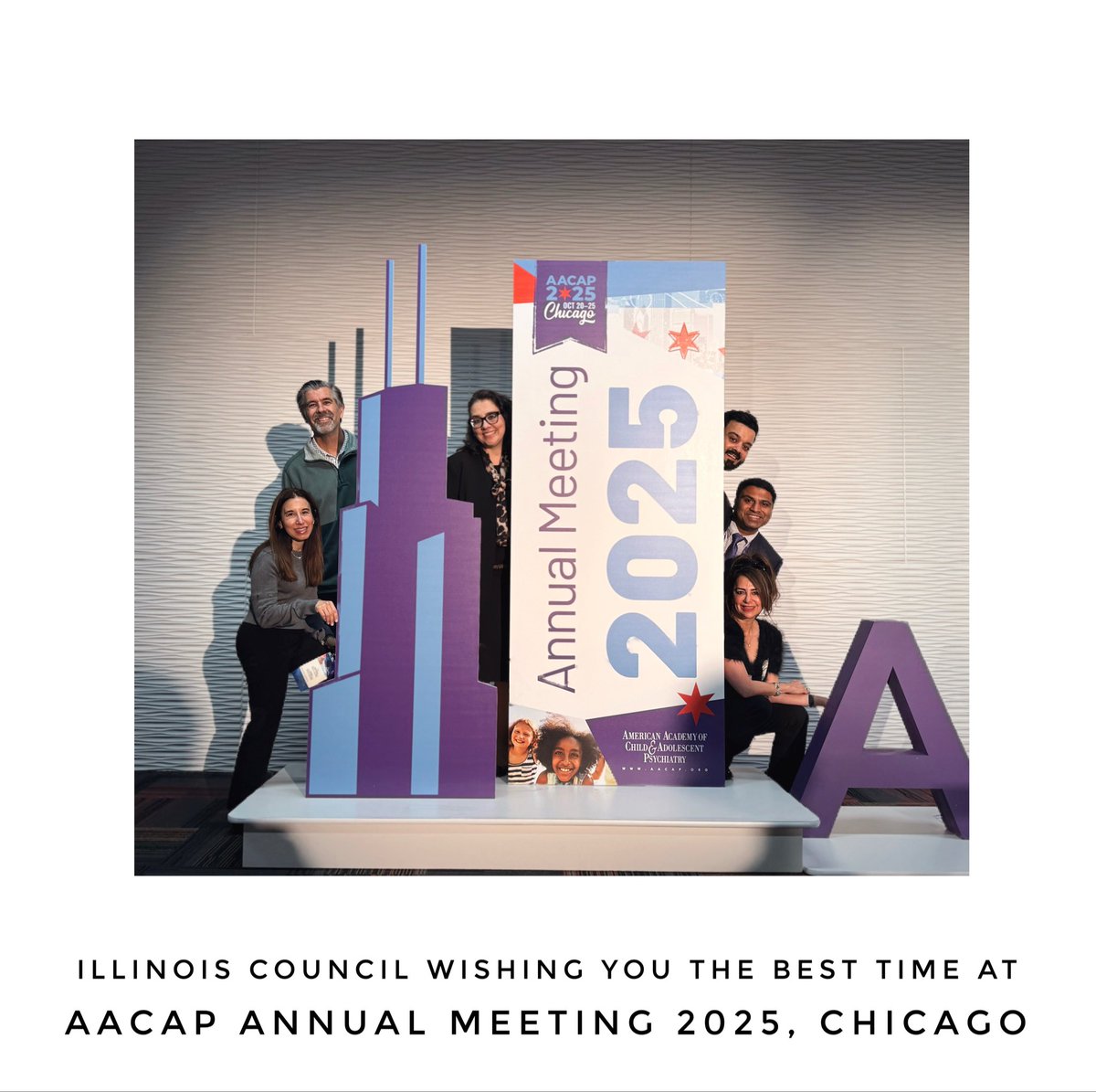 Illinois Council hoping you’re having a blast in Chicago at <a href="/AACAP/">American Academy of Child & Adolescent Psychiatry</a> 2025! 💃

#AACAP25