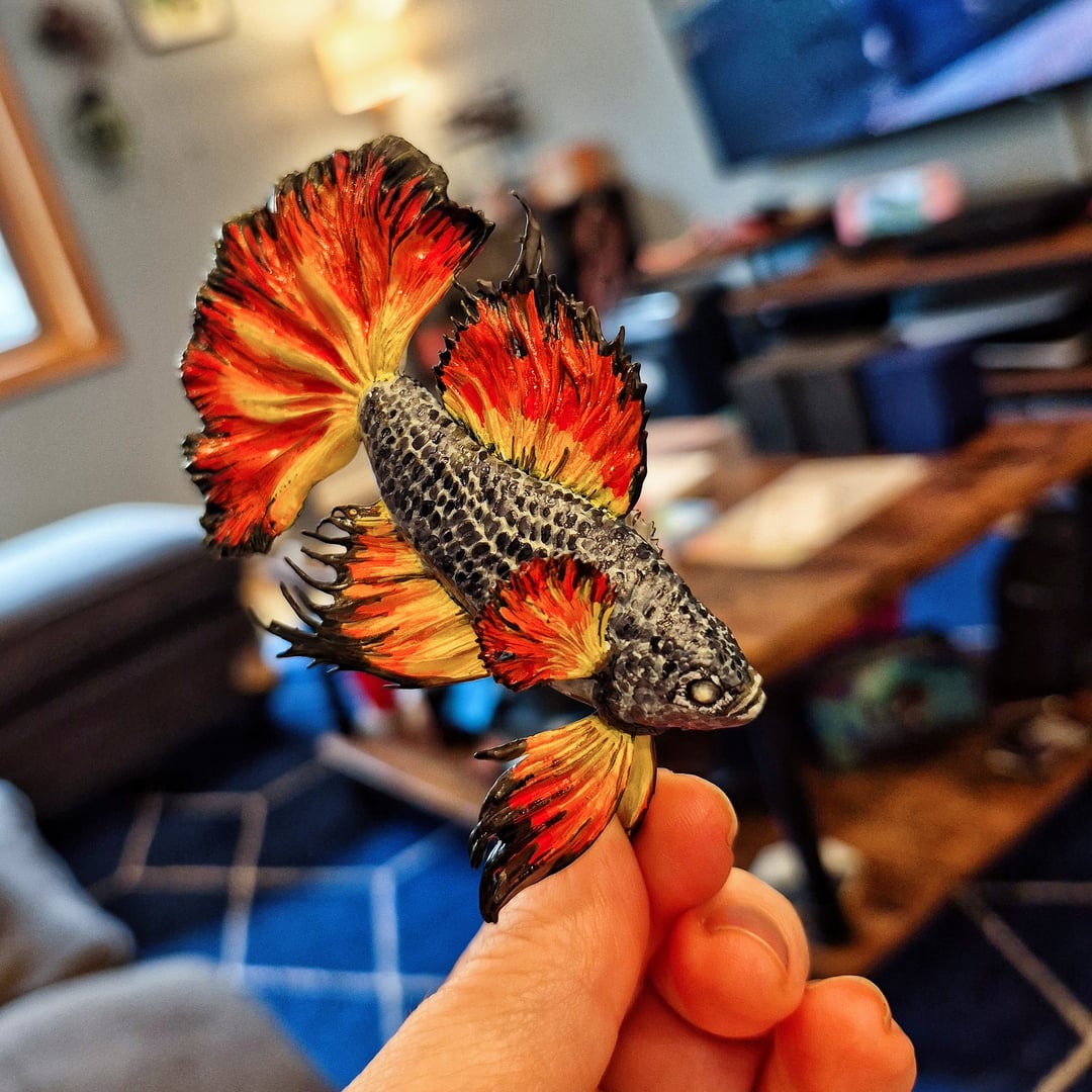 Betta Fish: Halloween Betta Figure
 
flakefood.com/790162/betta-f…
 
#BettaFish