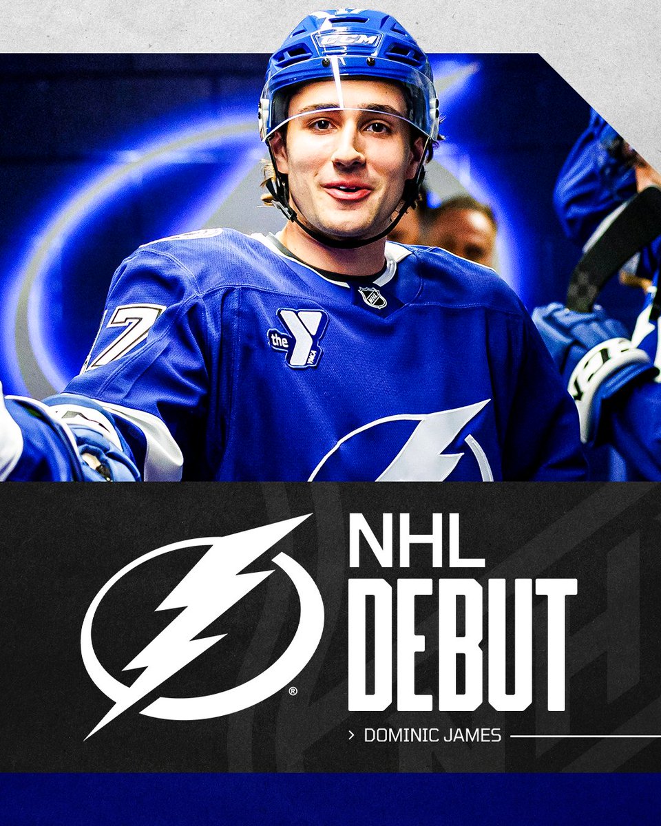 The hard work paid off 💪

Welcome to the NHL, Dom!