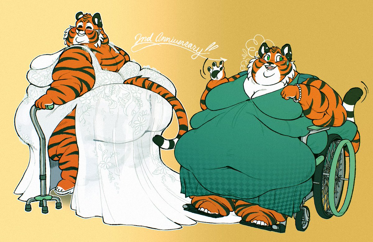 pic for <a href="/tawnyscrawnyleo/">Tawny and Tubby 🦁</a>! You wouldn't believe how much marital bliss can show up on your figure~