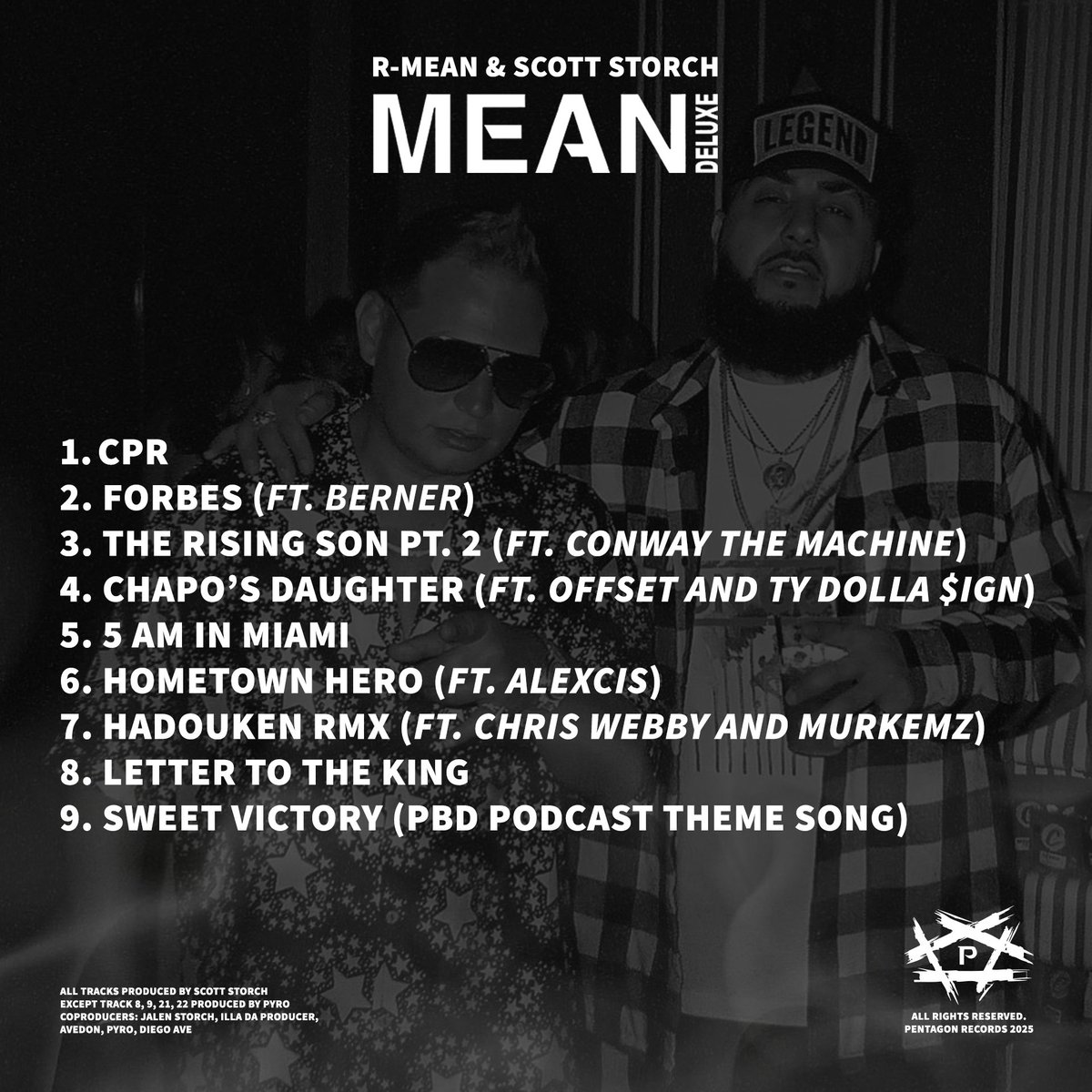 MEAN Deluxe with #ScottStorch tonight @ midnight. Tracklist 🤯👀🙏