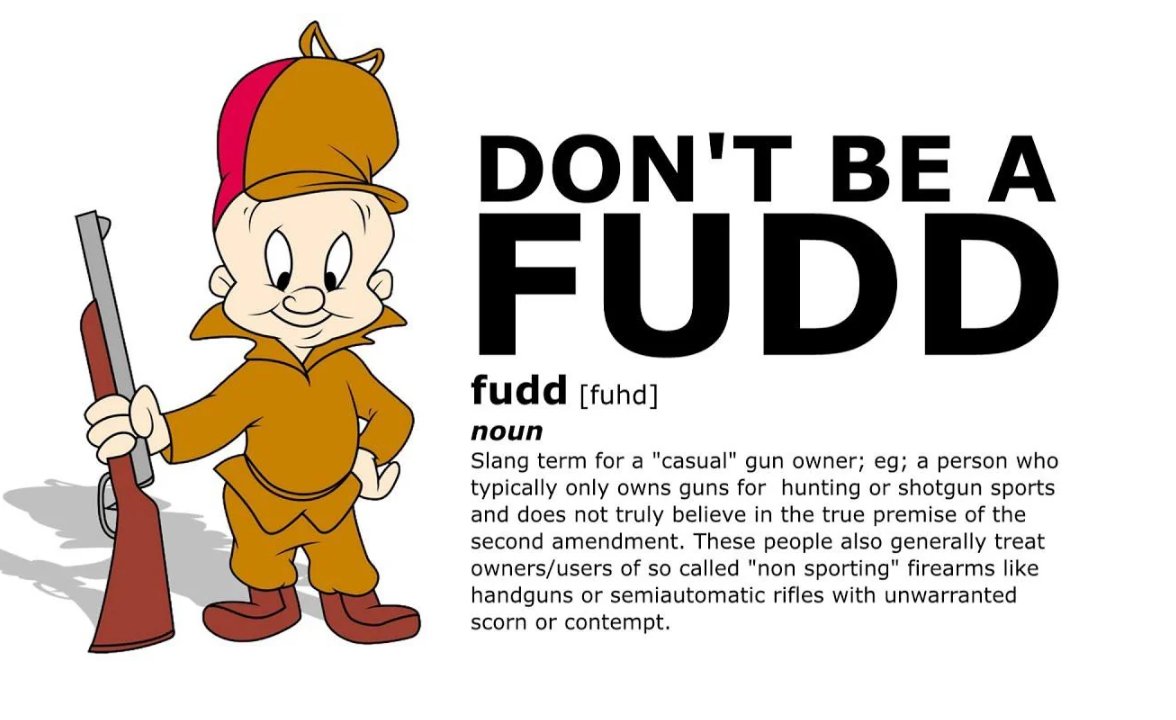 Burke1Dong's tweet image. In the gun community we have FUDDs.  
Old men who don't keep up, can't adapt to change.  
-"The 1911 is the best sidearm, if you don't use it, you'll die"
-"I love the 2nd Amendment, BUT..."

Crypto also has their FUDDs I see.
#MAXIs