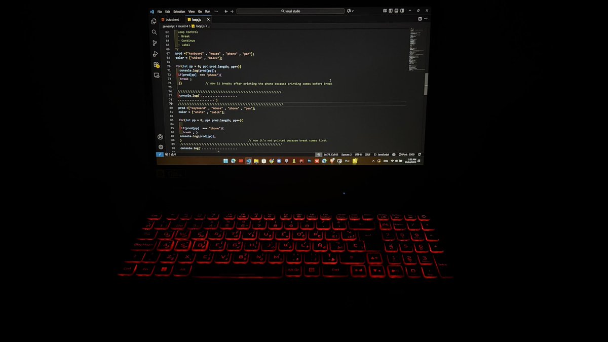 تم دراسة loop control 
label 
#day41
